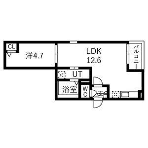 Jack sumiyoshiⅠ　　刈谷市近郊の賃貸はクラスホーム刈谷店の間取り