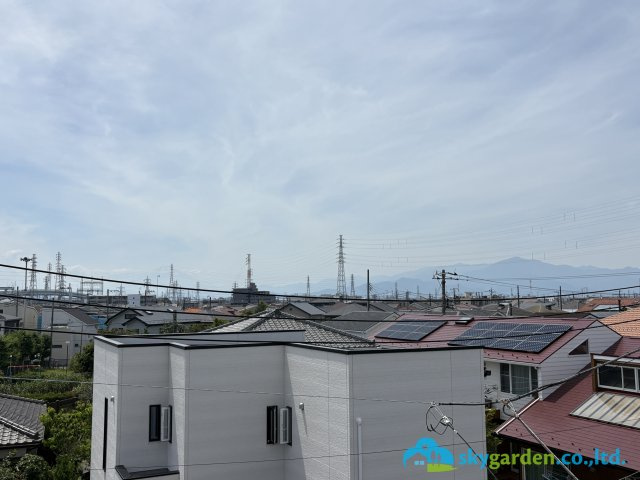茅ヶ崎市香川3丁目　中古戸建の展望|天候により大山～富士山を遠望
