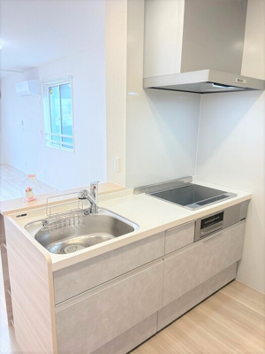 【キッチン】 | D-residence南蔵王町1丁目E | カウンターキッチン