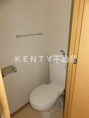 【トイレ】 | スカイコート蒲田第６ | ゆったりとした空間のトイレです