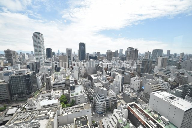 プラウドタワー北浜|実際のお部屋の南側の眺望です！