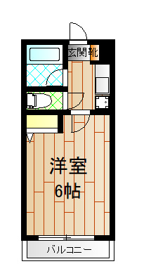 芦山グレイスマンションの間取り
