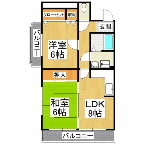 【間取り】 | ソファイン深井