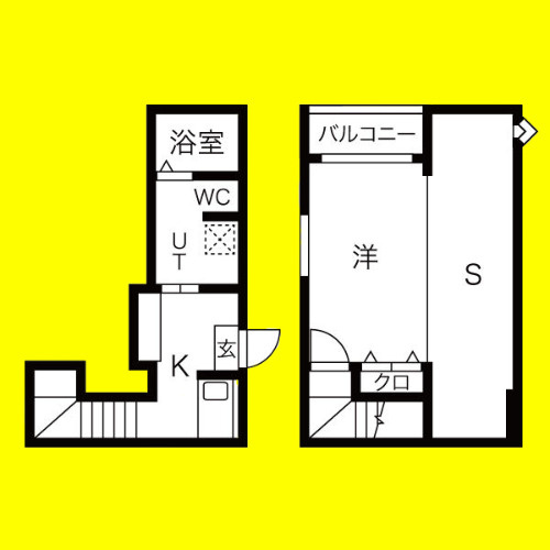 ロレイアム　名古屋市賃貸　仲介手数料無料の間取り