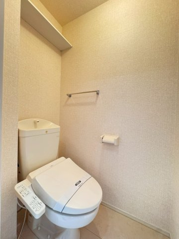 ルーチェ南八幡のトイレ|トイレもきれいです