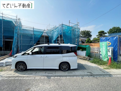 【外観】 | blooming garden久喜市栗原　【平屋】新築住宅 | ≪2号棟≫
現地(2026年7月撮影)