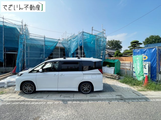【外観】 | blooming garden久喜市栗原　【平屋】新築住宅 | ≪2号棟≫
現地(2026年7月撮影)