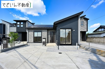 【外観】 | blooming garden久喜市栗原　【平屋】新築住宅 | ≪2号棟≫
現地(2026年10月撮影)
