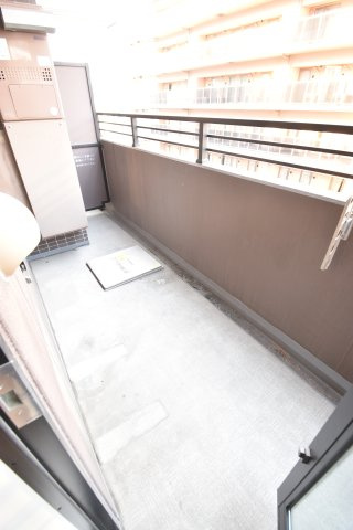ブランズタワー・ウェリス心斎橋NORTHのバルコニー