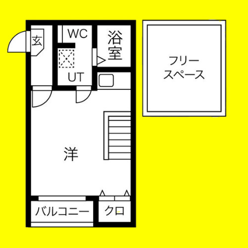 エメテラス　名古屋市賃貸　仲介手数料無料の間取り