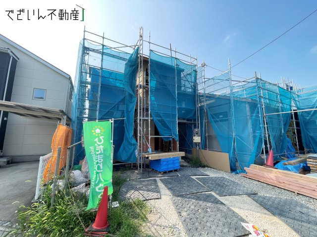 【外観】 | blooming garden久喜市栗原　新築住宅 | ≪3号棟≫
現地(2026年7月撮影)