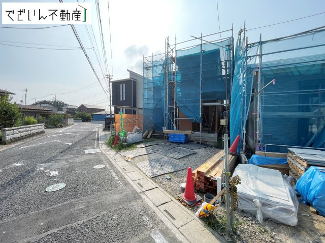 【前面道路含む現地写真】 | blooming garden久喜市栗原　新築住宅 | ≪3号棟≫
現地(2026年7月撮影)