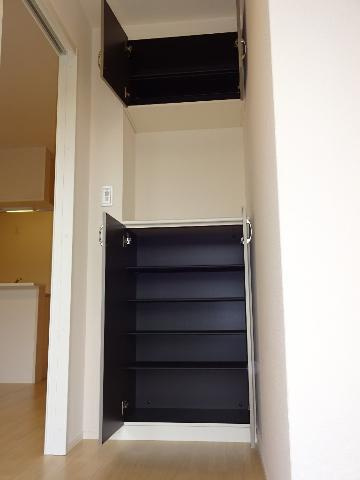 熊本市北区楠２丁目のアパートの収納