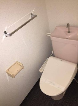 福生市南田園１丁目の賃貸マンションのトイレ