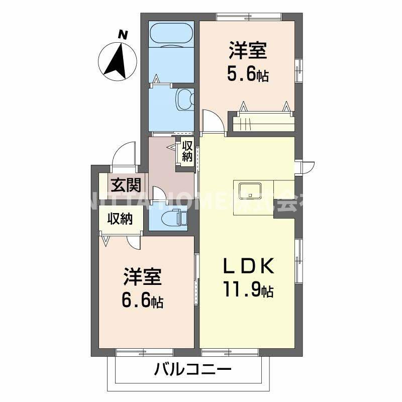 福知山市石原３丁目のアパート
