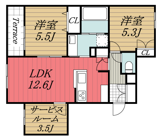【間取り】