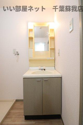 ランドウィン　五番館の独立洗面台|使いやすい独立洗面台です