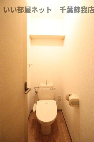 ランドウィン　五番館のトイレ|シンプルで使いやすいトイレです