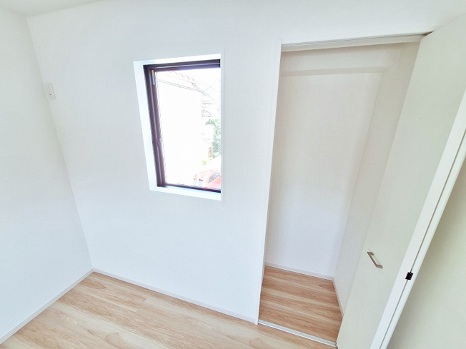 【収納】 | 板橋区赤塚7丁目　新築分譲住宅　全1棟（成増店） | 洋室4.5帖内の収納