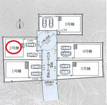 【区画図】 | クレイドルガーデン大和高田市市場第１３ | 区画図