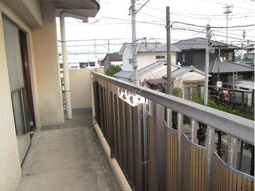 ロイヤルハイツ別府のバルコニー