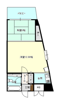 【間取り】 | レックイン大磯 | 図面と現況が異なる場合は現況優先です。