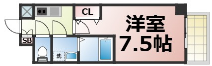 【間取り】 | グランデュール大今里西　仲介手数料無料