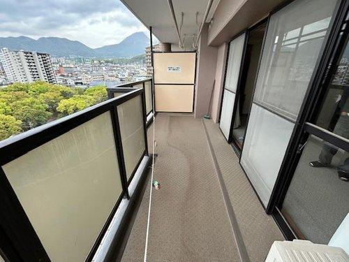 ＡＲＣ別府ホームズのバルコニー