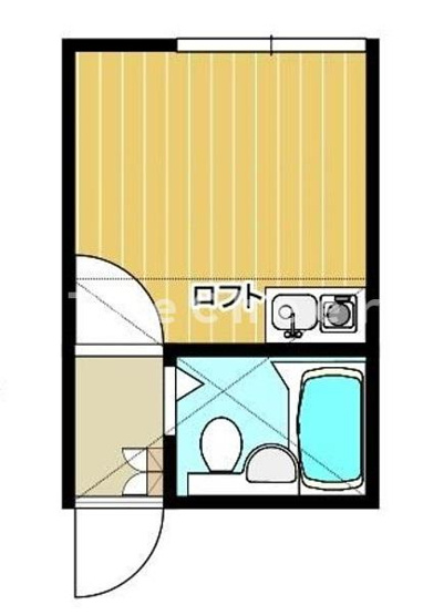【間取り】 | ロイヤルパレス6
