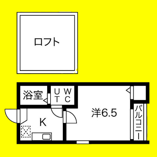 コンパートハウス本陣　名古屋市賃貸　仲介手数料無料の間取り