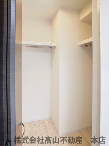 宗像市田熊２丁目のアパートの収納