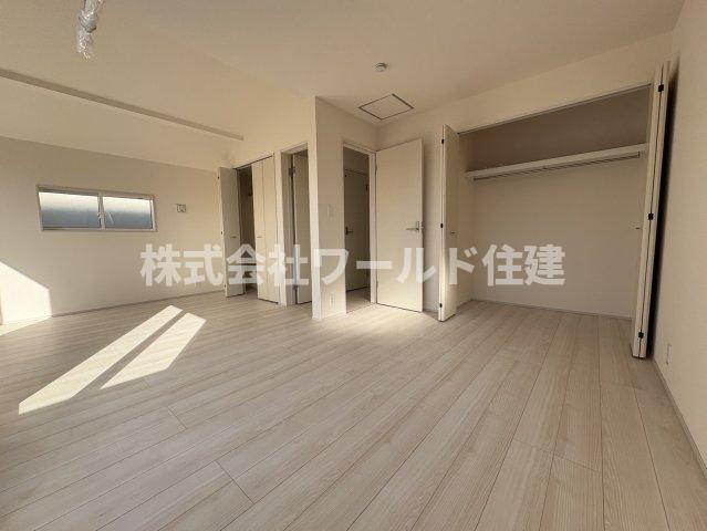 所沢市東狭山ヶ丘3丁目の寝室