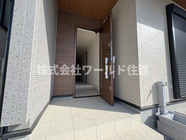 所沢市東狭山ヶ丘3丁目の玄関