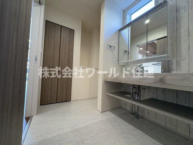 所沢市東狭山ヶ丘3丁目の洗面所