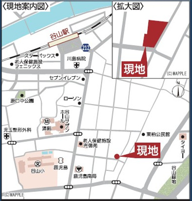 【地図】 | 谷山中央2丁目　新築戸建　25-1号棟