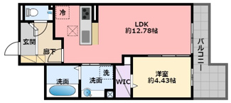 【間取り】 | カームテラス甲子園口