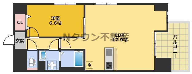 【間取り】 | Gramercy Shirakawa Koen | 間取りです。