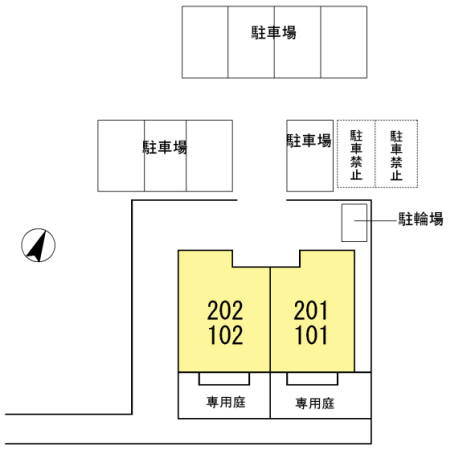 パラーシオの区画図