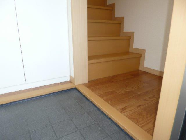 ウエスト・ベルジュＣの玄関