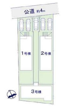 【区画図】 | 藤沢市藤沢5丁目 新築戸建 全3棟