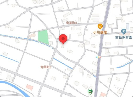 ベルク青葉 の地図