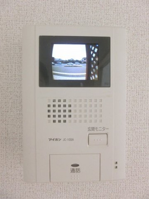 【セキュリティ】 | ＡＬＢＡ　Ｃ | 【ＡＬＢＡ　Ｃ】急な来客でもTVインターホンで確認が出来て安心です☆