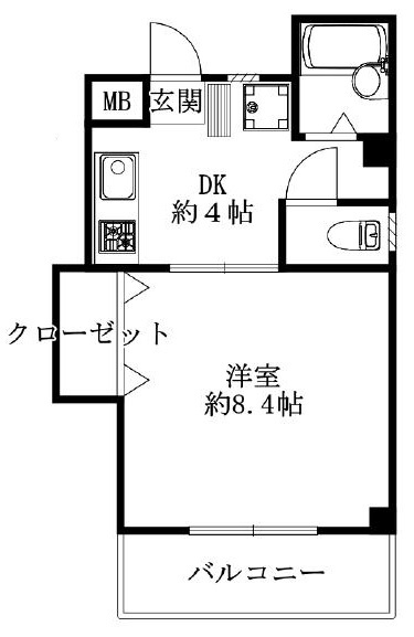 フィールド大石の間取り