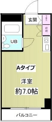 【間取り】 | メゾンドノア大和田(メゾンドノアオオワダ)