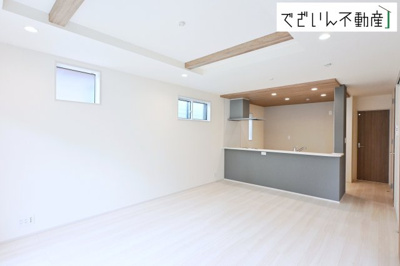 【居間・リビング】 | blooming garden久喜市栗原4丁目　新築住宅 | ≪1号棟≫
現地(2026年7月撮影)