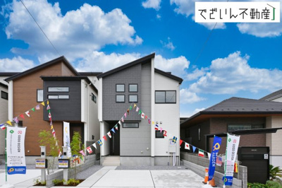 【外観】 | blooming garden久喜市栗原4丁目　新築住宅 | ≪1号棟≫
現地(2026年7月撮影)