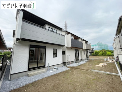 【外観】 | blooming garden久喜市栗原4丁目　新築住宅 | ≪1号棟≫
現地(2026年7月撮影)