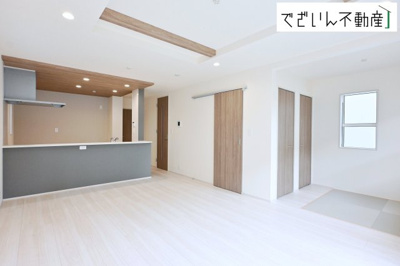 【居間・リビング】 | blooming garden久喜市栗原4丁目　新築住宅 | ≪1号棟≫
現地(2026年7月撮影)
