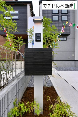 【玄関】 | blooming garden久喜市栗原4丁目　新築住宅 | ≪1号棟≫
現地(2026年7月撮影)