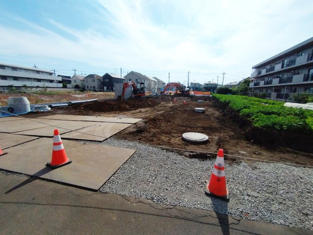 【外観】 | 東久留米市中央町1丁目　建築条件無売地　全4区画　(保谷店) | 33.4坪の広々とした建築条件なし売地です！